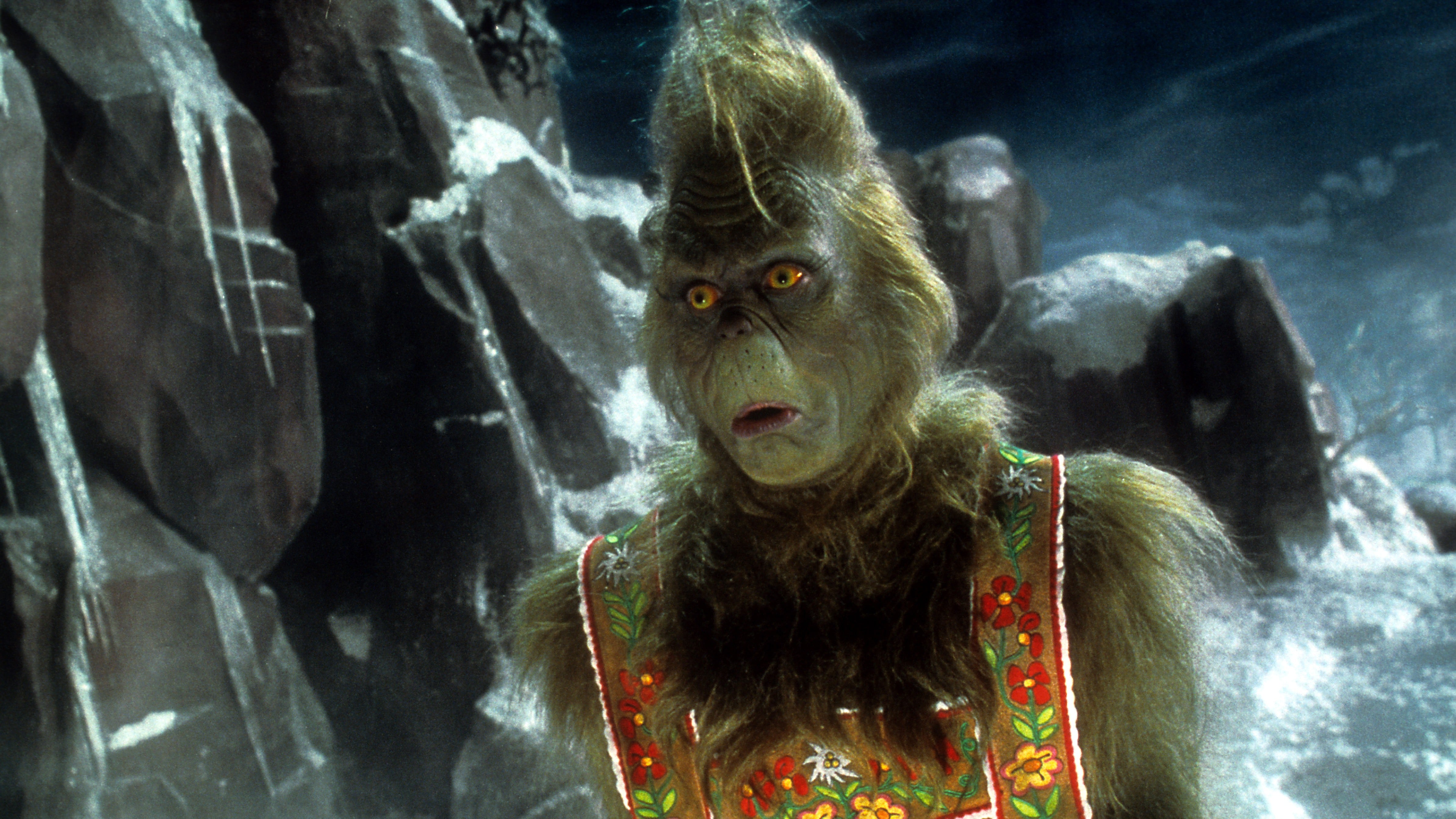 Chainsmoking, punching himself: Jim Carrey's tricks to endure Grinch makeup