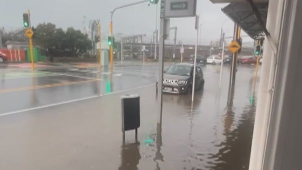 Further downpours for Wellington, Auckland braces for strong gales